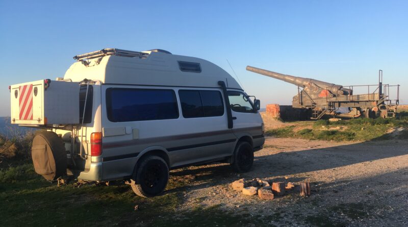 The camper vans of Naverone